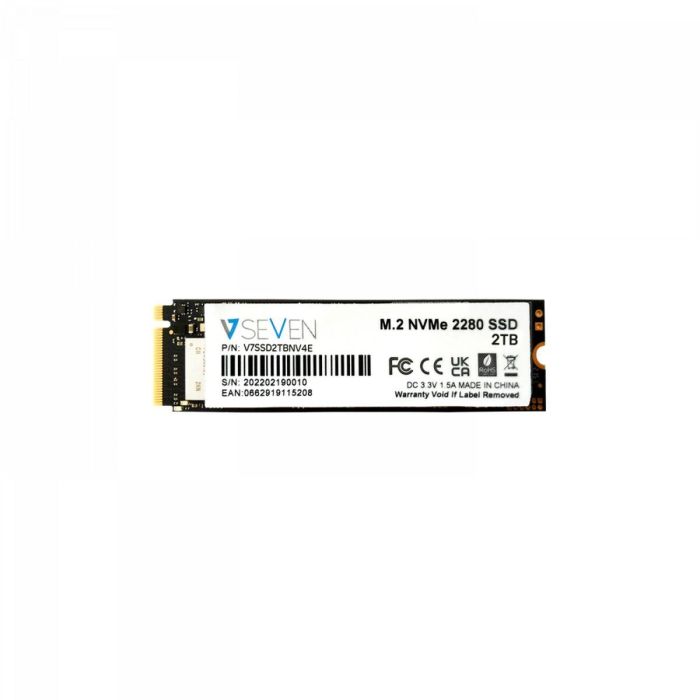 Disco Duro V7 V7SSD2TBNV4E 2 TB SSD 1 Disco Duro V7 V7SSD2TBNV4E 2 TB SSD 1