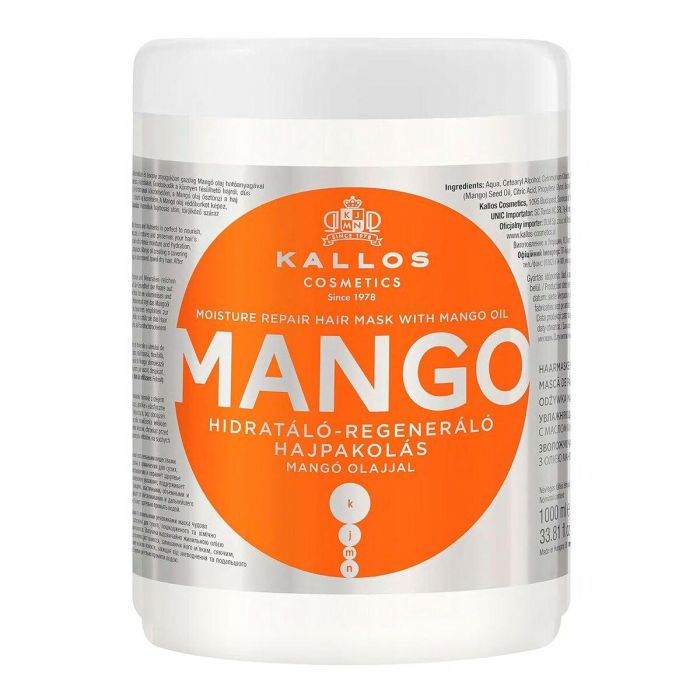 Mascarilla Capilar Reparadora Kallos Cosmetics Mango 1 L