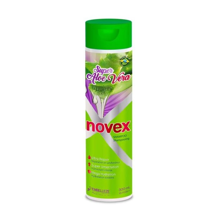 Champú de Aloe Vera Novex 300ml - Nutre, Fortalece y Promueve el Crecimiento del Cabello Champú de Aloe Vera Novex 300ml - Nutre, Fortalece y Promueve el Crecimiento del Cabello
