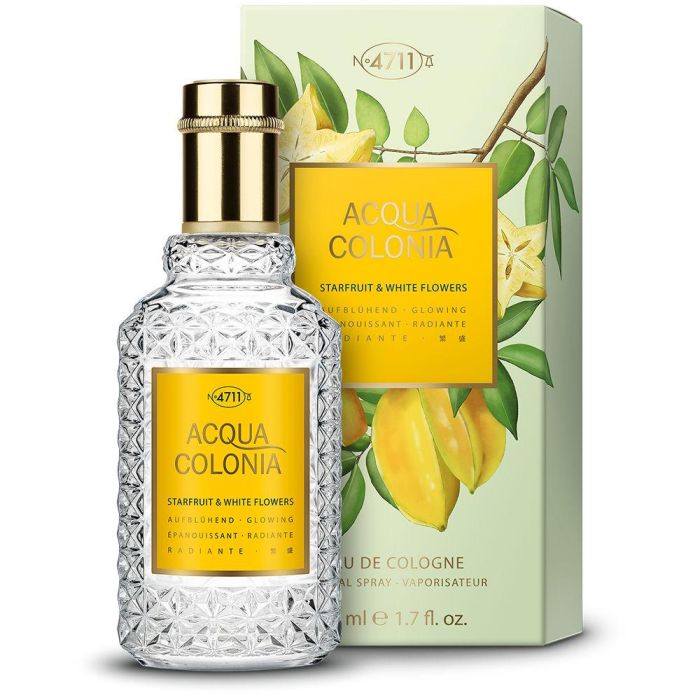 4711 ACQUA COLONIA STARFRUIT & WHITEFLOWERS Eau de Cologne Vaporizador 50 ml 4711 ACQUA COLONIA STARFRUIT & WHITEFLOWERS Eau de Cologne Vaporizador 50 ml