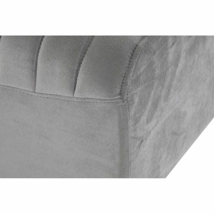 Descalzadora Moderno DKD Home Decor Gris Dorado 31 x 47 x 90 cm 3