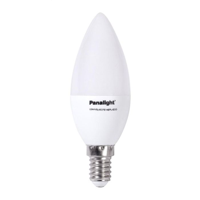 Lámpara Led Vela Frost E14 De 4W 4500K Pack De 4 PANASONIC-PANALIGHT LDAHV5L45CFE14EPL-ECO-4x 1