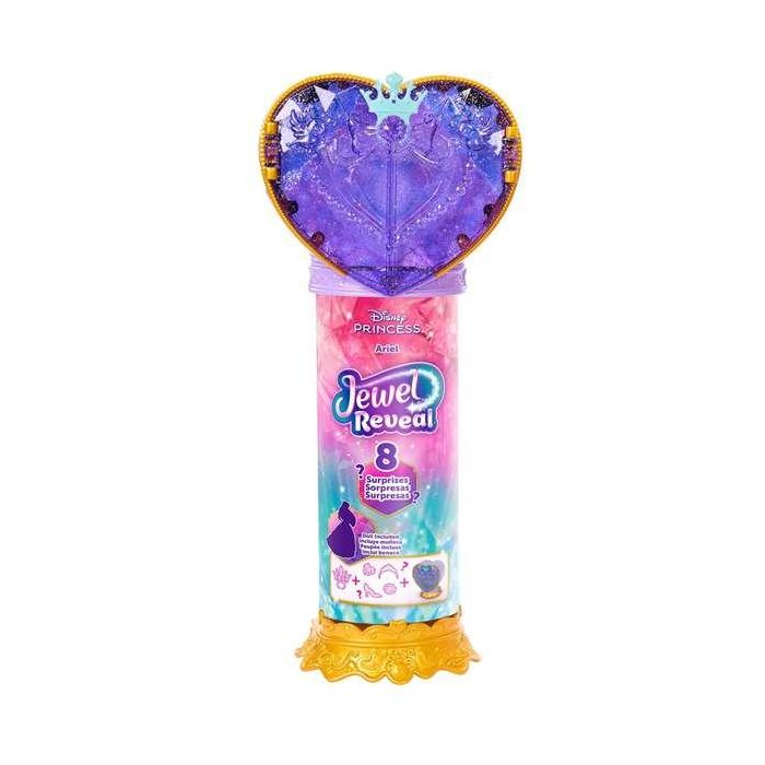 Muñeca princesa disney ariel reveal con accesorios sorpresa.32x18x6 cm 5