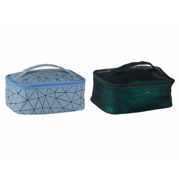 Neceser Viaje Surt Azul Verde Berilo 16X9CM (24 Unidades) 1 Neceser Viaje Surt Azul Verde Berilo 16X9CM (24 Unidades) 1