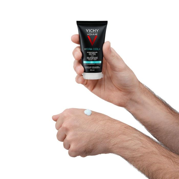 Vichy HOMME HYDRA COOL+ Gel Hidratante Ultrafresco con Ácido Hialurónico 50 ml