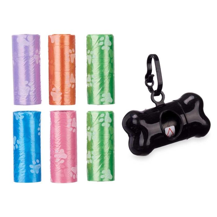 Set 7 Rollos Bolsa Mascota Dispensador 15 Uds Mascow 8X29CM (36 Unidades) 1 Set 7 Rollos Bolsa Mascota Dispensador 15 Uds Mascow 8X29CM (36 Unidades) 1