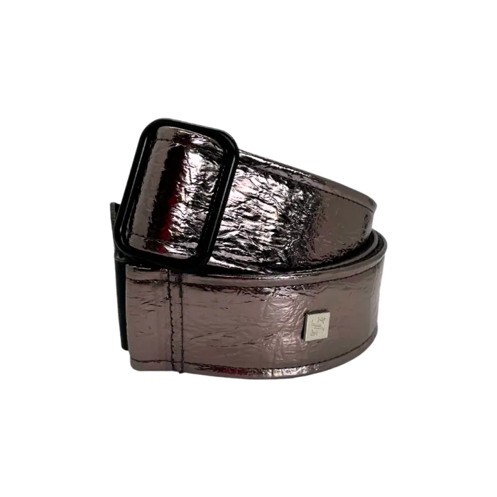 GETM Correa para Guitarra/Bajo Distressed Vernice Pewter - Nailon, Piel, Polipiel Ajustable hasta 165 cm 1