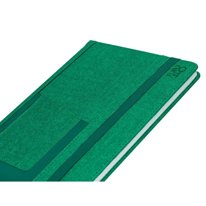 Agenda Encuadernada Liderpapel Saria A5 2025 Dia Pagina Color Verde Papel 70 gr 6