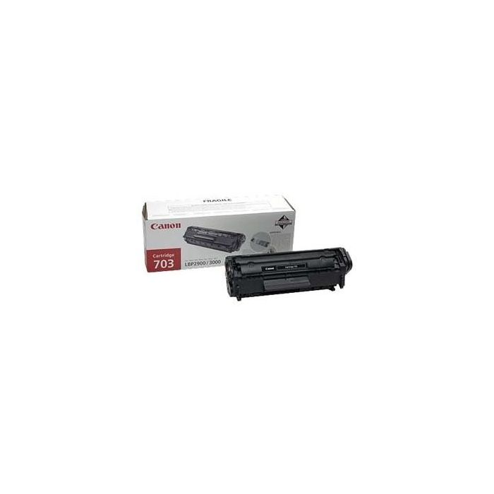 Canon 703 Cartucho de Tóner Negro 7616A005 - 2000 Páginas