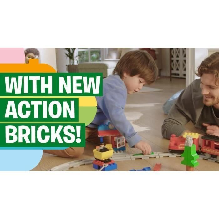 LEGO DUPLO My City 10874 Tren de vapor 1 LEGO DUPLO My City 10874 Tren de vapor 1