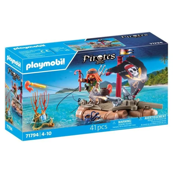 Playmobil Pirata con Tesoro 71794 Set de Barco Pirata para Niños a partir de 4 Años 0 Playmobil Pirata con Tesoro 71794 Set de Barco Pirata para Niños a partir de 4 Años 0