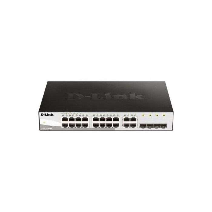 Switch Gestionado D-Link DGS-1210-16 16 Puertos/ Gigabit 10/100/1000/ SFP Switch Gestionado D-Link DGS-1210-16 16 Puertos/ Gigabit 10/100/1000/ SFP