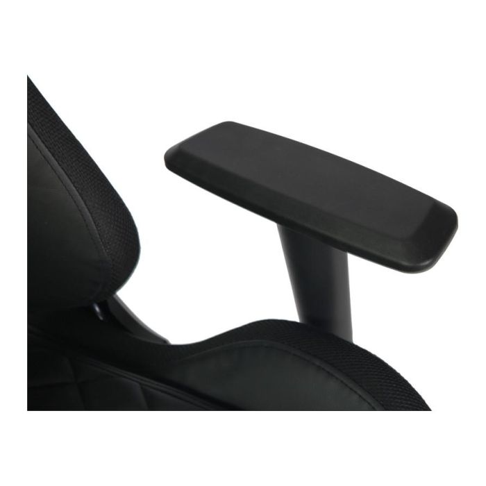 Deltaco Gaming DC410 Silla Gaming Ergonómica, Negro, Respaldo Ajustable 90-180°, Asiento y Respaldo Acolchados, Peso Máx. 120 kg, Altura Máx. 185 cm, Reposabrazos 2D