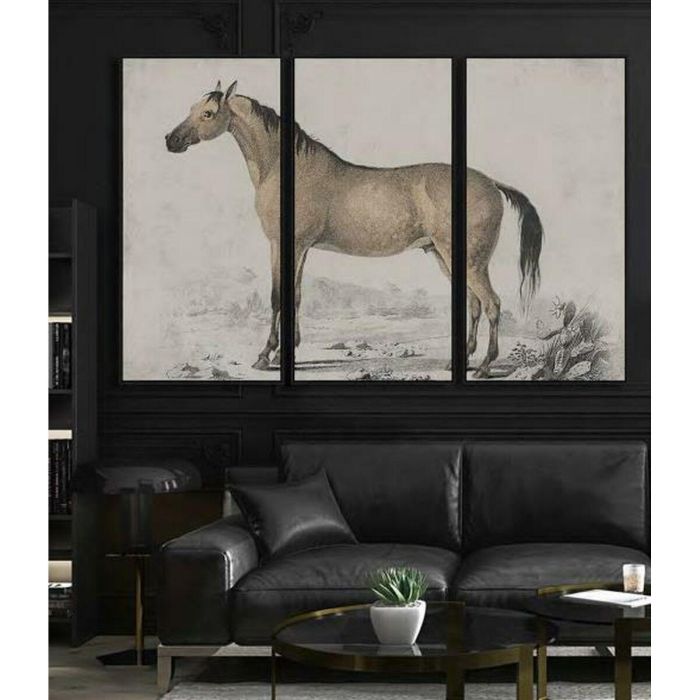 Lienzo DKD Home Decor Poliestireno Lienzo 180 x 4 x 120 cm 120 x 4 x 60 cm (3 Piezas) 1