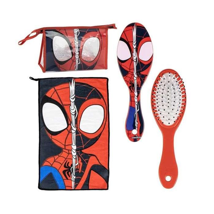 Cerdá Neceser de Aseo para Viaje Spidey Rojo Infantil 23x15x8 cm +3 años 1
