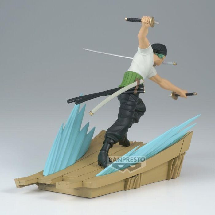 Banpresto One Piece Figura Senkozekkei Roronoa Zoro - PVC y ABS - BP89963P 4 Banpresto One Piece Figura Senkozekkei Roronoa Zoro - PVC y ABS - BP89963P 4