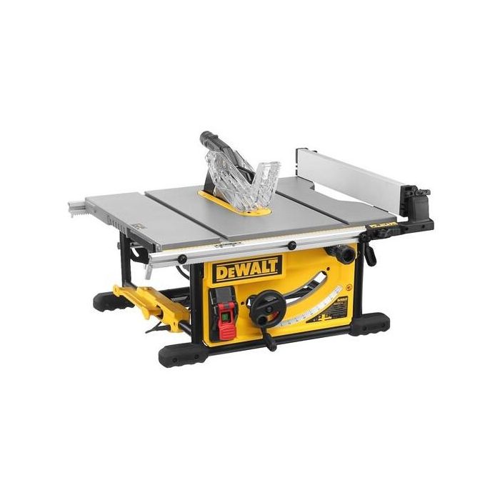 DeWALT DWE7492-QS Sierra de Mesa 250 mm, 2000W, Profundidad de Corte 7,7 cm (90º)