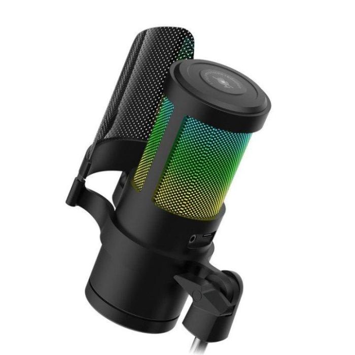 Mars Gaming Micrfono Mmicsc Argb Negro Micrfono de Estudio Profesional USB Plug & Play 3