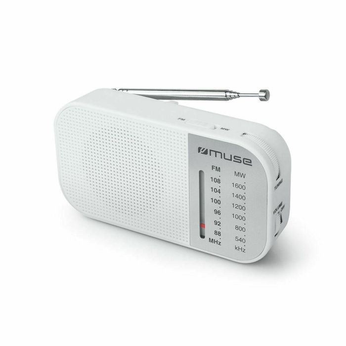 Radio Muse M-025 RW Blanco (Blanco) Caja De Regalo (Caja De Regalo)