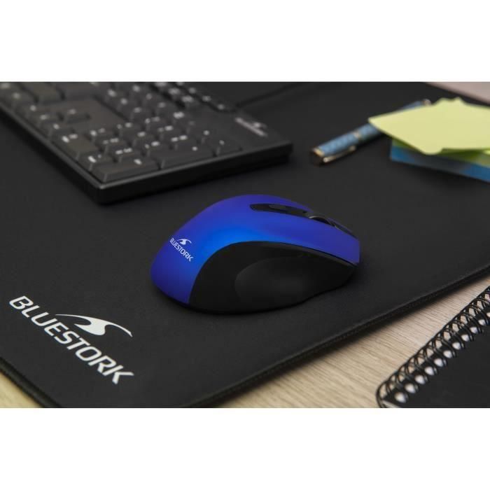 Bluestork BLU3760162052084 Ratón Inalámbrico OFFICE 75 Recargable PC/MAC Azul 3