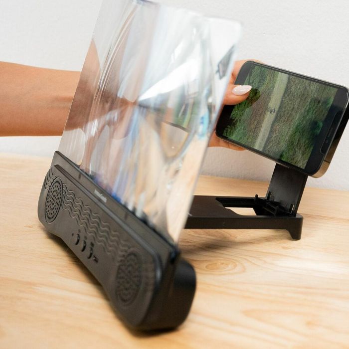 Amplificador de Pantalla para Móviles con Altavoz Recargable Screenier InnovaGoods 7 Amplificador de Pantalla para Móviles con Altavoz Recargable Screenier InnovaGoods 7