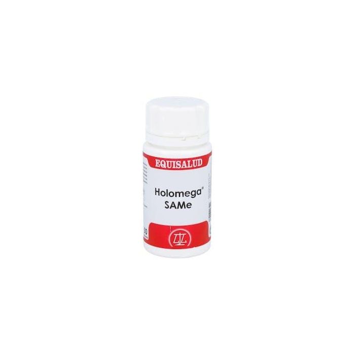 Holomega SAMe 50 cápsulas. S-adenosilmetionina para el sistema inmunitario, apto para vegetarianos y diabéticos.