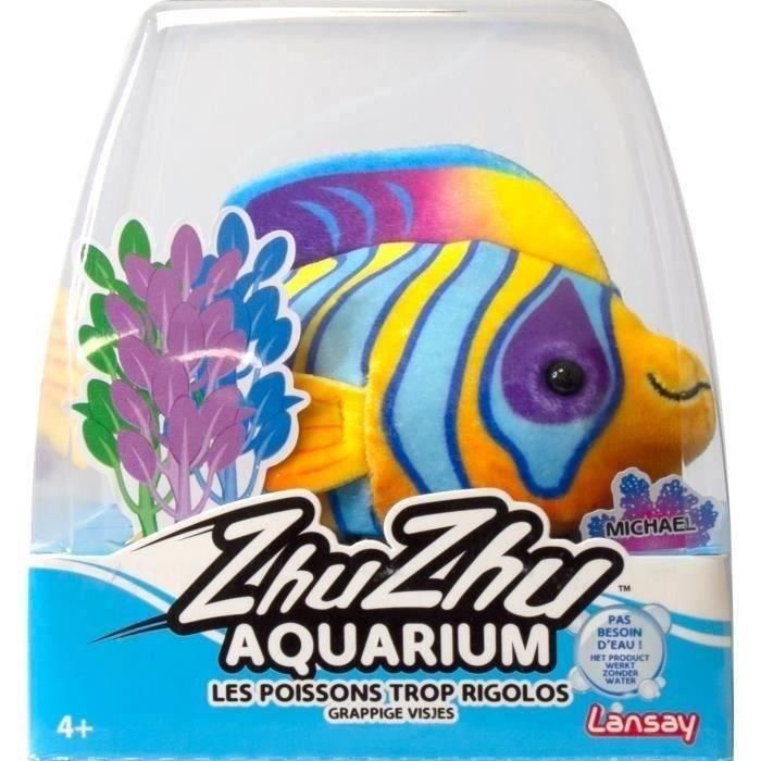 Figura en miniatura - LANSAY - 51117 - Acuario Zhu Zhu - Cristal El pez ángel real Figura en miniatura - LANSAY - 51117 - Acuario Zhu Zhu - Cristal El pez ángel real