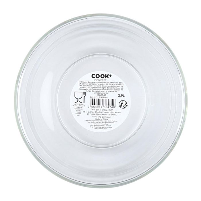 Cook Concept Bote Cristal 2,9 L 2