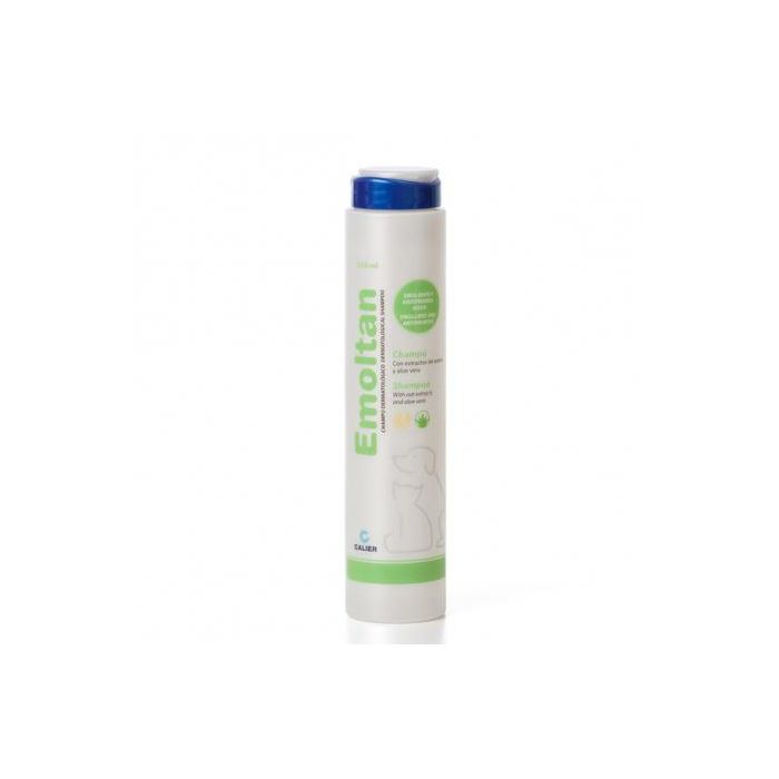 Calier Champú Emoltan para Perros y Gatos - 250 mL | Humectante, Antipruriginoso con Avena y Aloe Vera Calier Champú Emoltan para Perros y Gatos - 250 mL | Humectante, Antipruriginoso con Avena y Aloe Vera