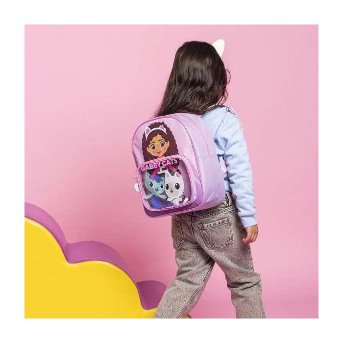 Mochila infantil gabby´s dollhouse 25.0 x 30.0 x 1.2 cm 4