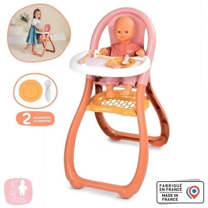 Smoby SMO3032162203880 - Baby Nurse - Trona de Juguete para Muñecas - a partir de 18 meses 5 Smoby SMO3032162203880 - Baby Nurse - Trona de Juguete para Muñecas - a partir de 18 meses 5