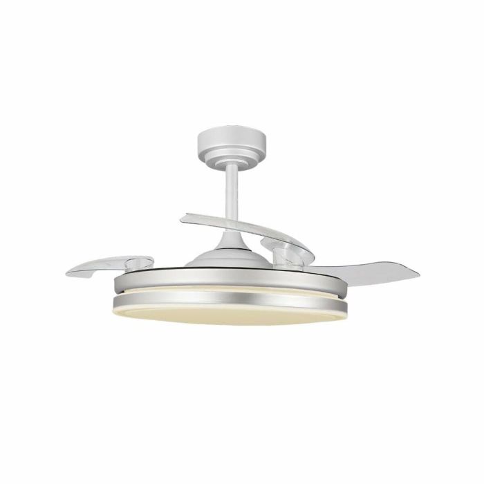 Ventilador de Techo CristalRecord RETRACT MOSS Gris 72 W 2 Ventilador de Techo CristalRecord RETRACT MOSS Gris 72 W 2