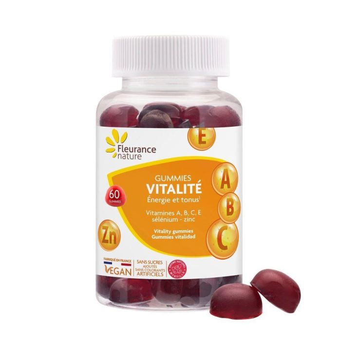 Fleurance Nature Gummies Vitalidad 60 Gummies / 30 Dias