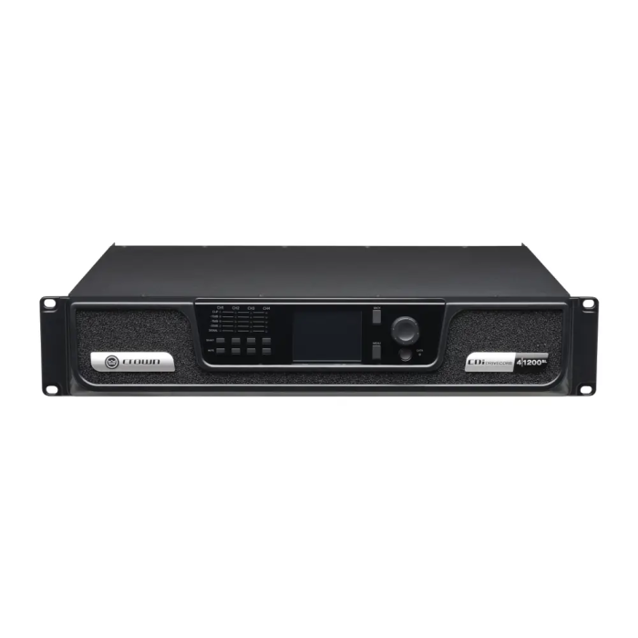 Crown Amplificador CDi DriveCore 4|1200BL, 4 Canales, 1200W por Canal, Blu Link, para Instalaciones 1
