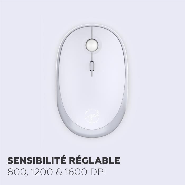 Teclado y Ratón Mobility Lab Modelo ergonómico Gris AZERTY 3