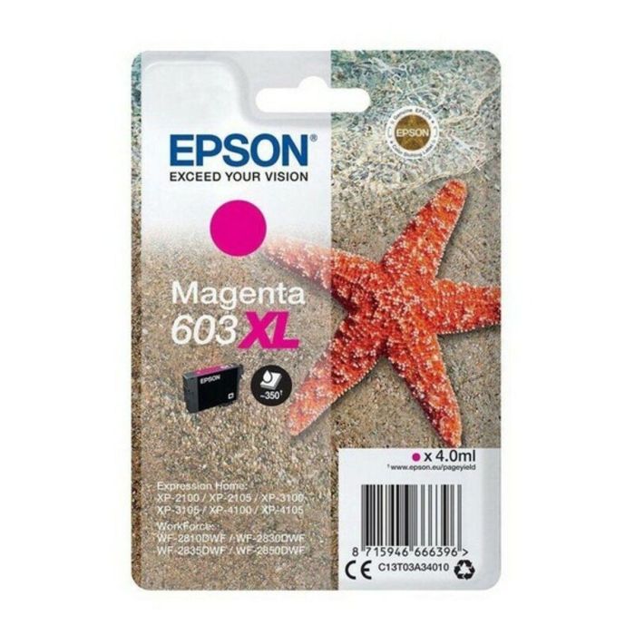 Cartucho de Tinta Compatible Epson 603XL 4 ml 1 Cartucho de Tinta Compatible Epson 603XL 4 ml 1