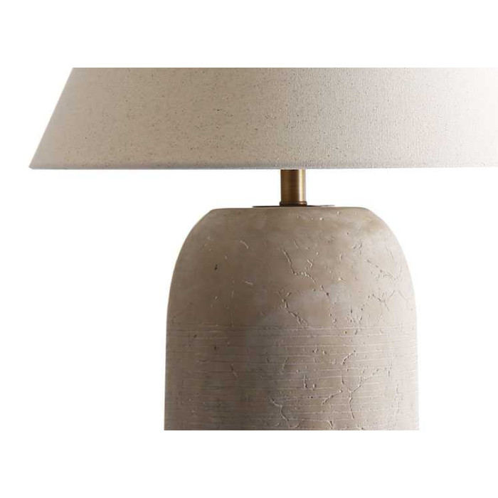 Lampara Sobremesa Urban DKD Home Decor Gris Beige 50 x 65 x 50 cm 1 Lampara Sobremesa Urban DKD Home Decor Gris Beige 50 x 65 x 50 cm 1