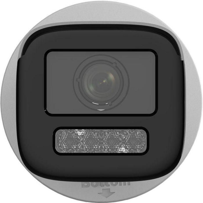 Hikvision Cámara IP bullet 6M Dual-light 2.8-12mm M2.0 WDR IP67 12V/PoE. Audio, alarma, luz híbrida 50m 2