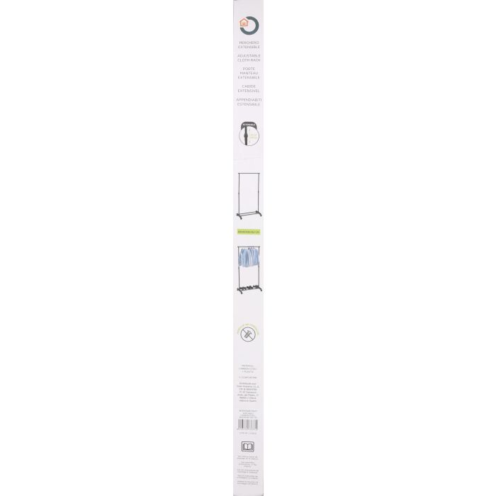 Perchero de acero al carbono Confortime 80x43x90-160 cm (6 Unidades) 6 Perchero de acero al carbono Confortime 80x43x90-160 cm (6 Unidades) 6