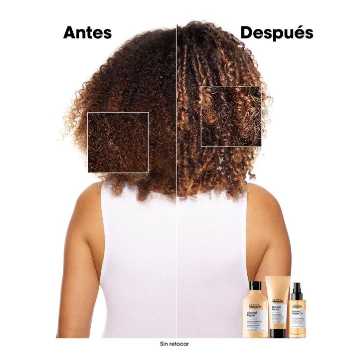 L'Oreal Acondicionador Absolut Repair Gold 200ml Cabello Dañado y Debilitado Nuevo Formato 2 L'Oreal Acondicionador Absolut Repair Gold 200ml Cabello Dañado y Debilitado Nuevo Formato 2