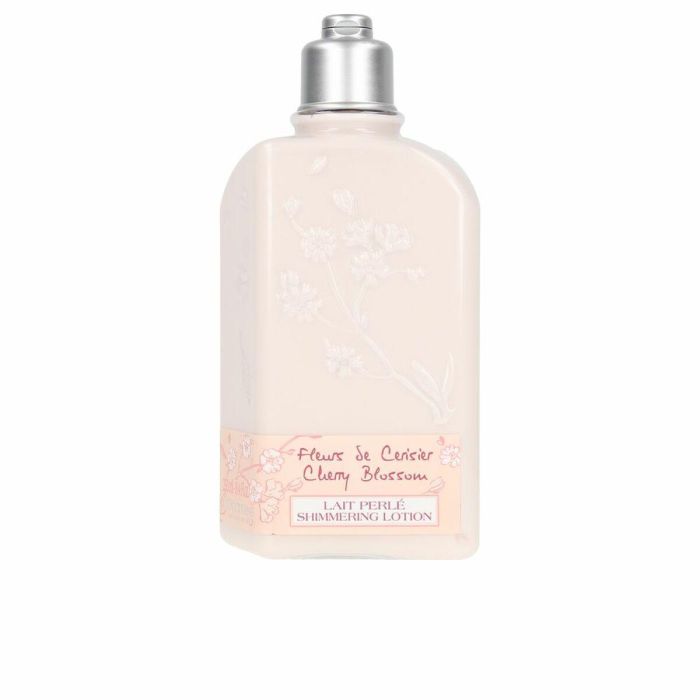 L'Occitane En Provence Fleurs de Cerisier Leche Corporal Hidratante con Karité para Piel Suave y Radiante 250 ml