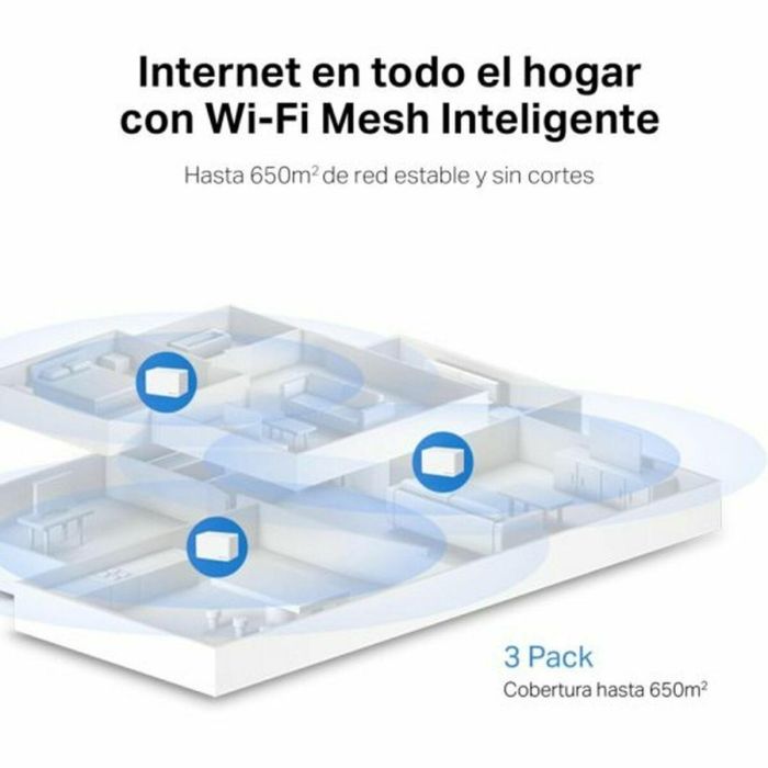 Mercusys Halo H80X (3-pack) Doble banda (2,4 GHz / 5 GHz) Wi-Fi 6 (802.11ax) Blanco Interno 36 Mercusys Halo H80X (3-pack) Doble banda (2,4 GHz / 5 GHz) Wi-Fi 6 (802.11ax) Blanco Interno 36
