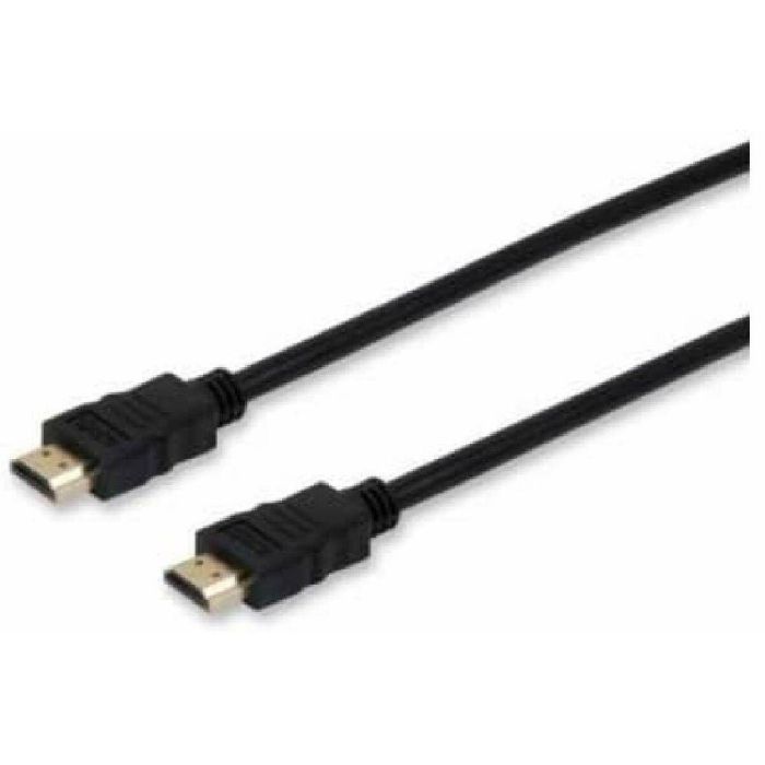 EQUIP Cable HDMI 4K Macho-Macho 20M Negro Chapado Oro EQ119375 1 EQUIP Cable HDMI 4K Macho-Macho 20M Negro Chapado Oro EQ119375 1