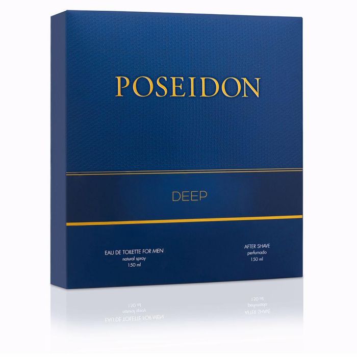 Poseidon DEEP MEN lote Estuche Perfume Hombre Eau de Toilette 150 ml + Aftershave 150 ml 1 Poseidon DEEP MEN lote Estuche Perfume Hombre Eau de Toilette 150 ml + Aftershave 150 ml 1