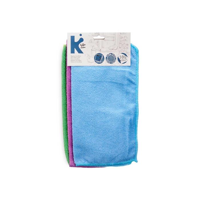 Set 3 Paños Microfibra 30x30 cm 180 gr - Arte Regal (24 Unidades) 2