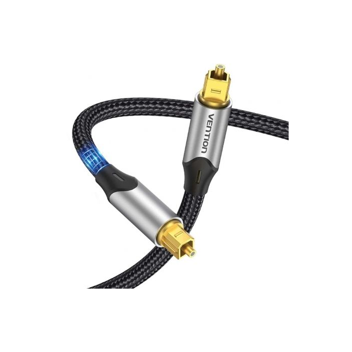 Cable de Audio de Fibra óptica Vention BAVHN/ 15m/ Gris 1