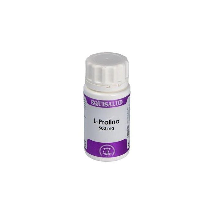 Holomega L-Prolina 50 cápsulas. Regenera piel y tejidos articulares, antioxidante. Apto para vegetarianos.