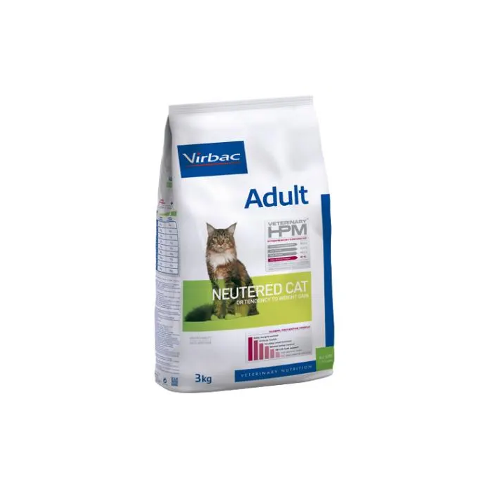 Virbac Adult Neutered Cat 3 kg Hpm