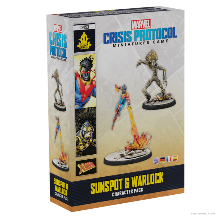 Marvel Crisis Protocol: Sunspot & Warlock Marvel Crisis Protocol: Sunspot & Warlock