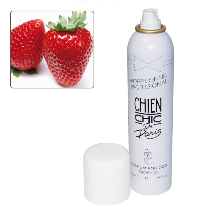 Chien Chic Perfume Fresa Profesional 300 mL Larga Duración Aceite Jojoba